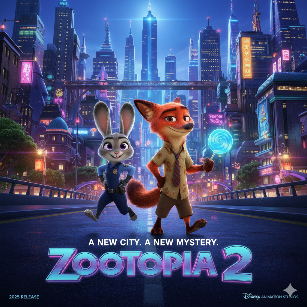 주토피아 2 포스터